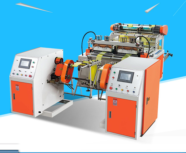 High Speed EcoFriendly Double Line Bag Making Machine from China manufacturer Ruian Fangtai
